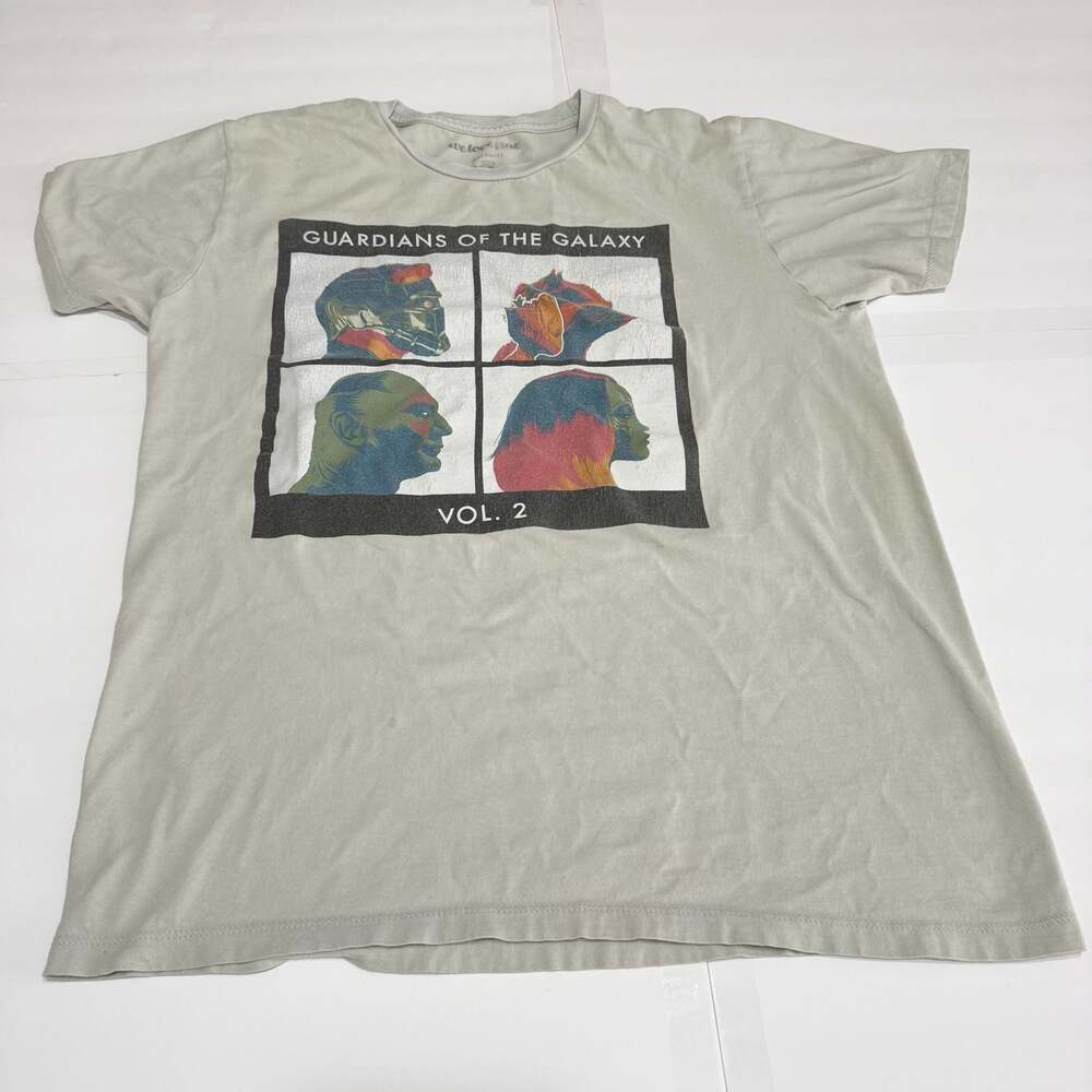 WeLoveFine Marvel Guardians of the Galaxy Vol. 2 Album Grid T-Shirt